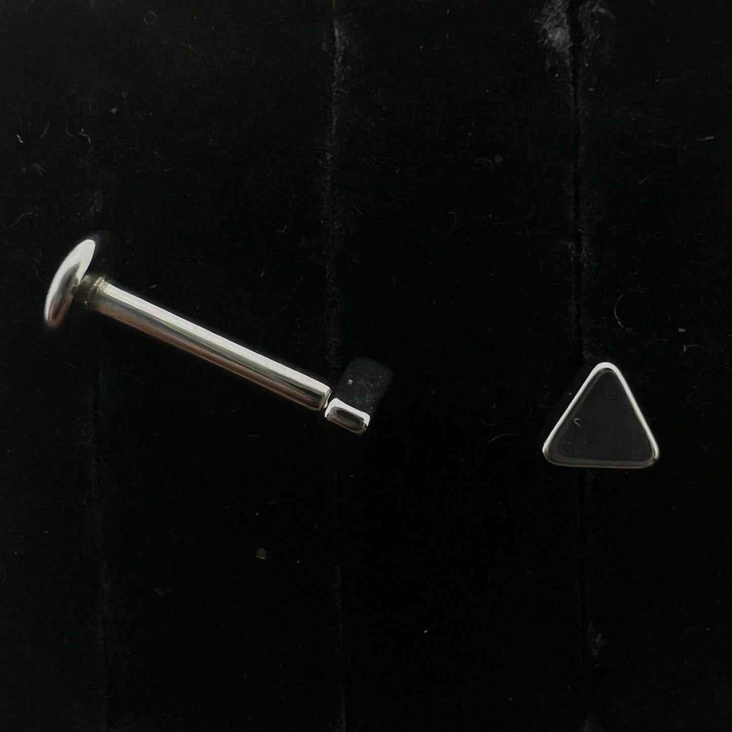 Triangle Shape Ear Piercing