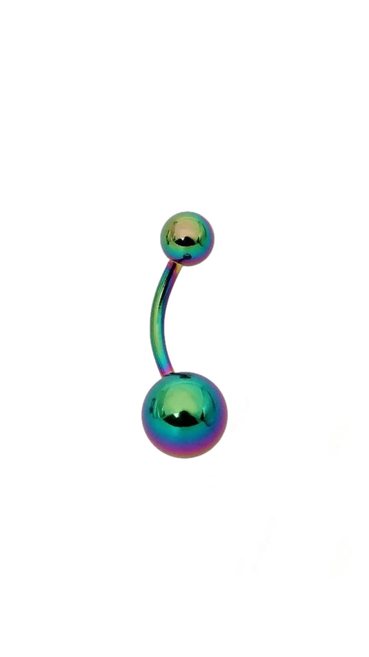 Multicolor Basic Ball Belly Piercing