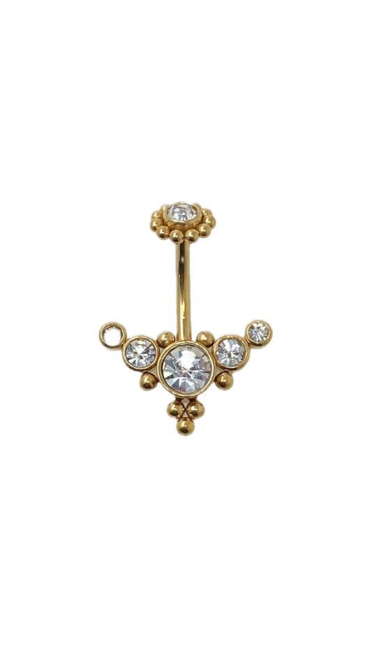 SS316L Anchor Belly Piercing