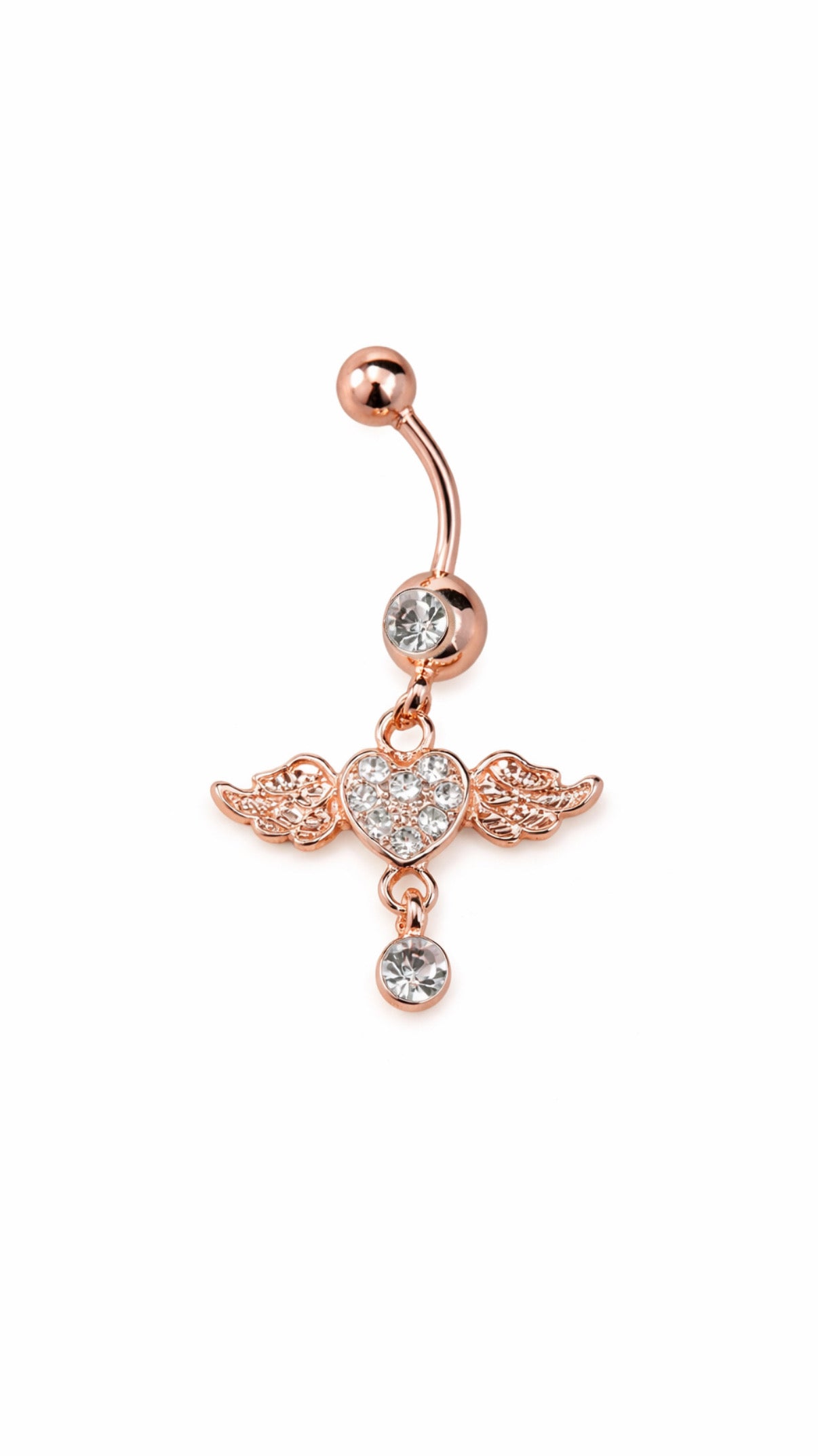 Angelic Heart Belly Ring