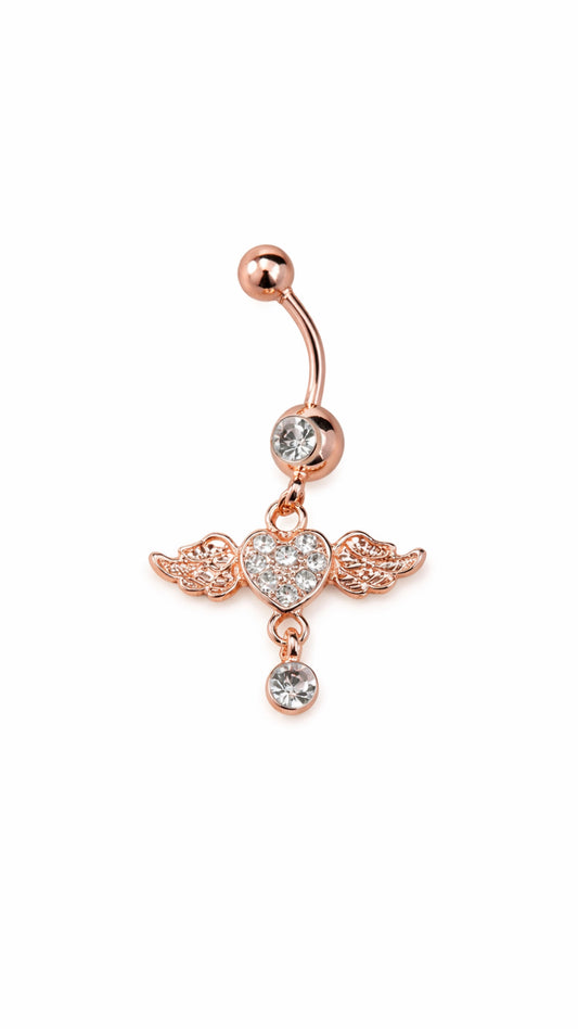 Angelic Heart Belly Ring