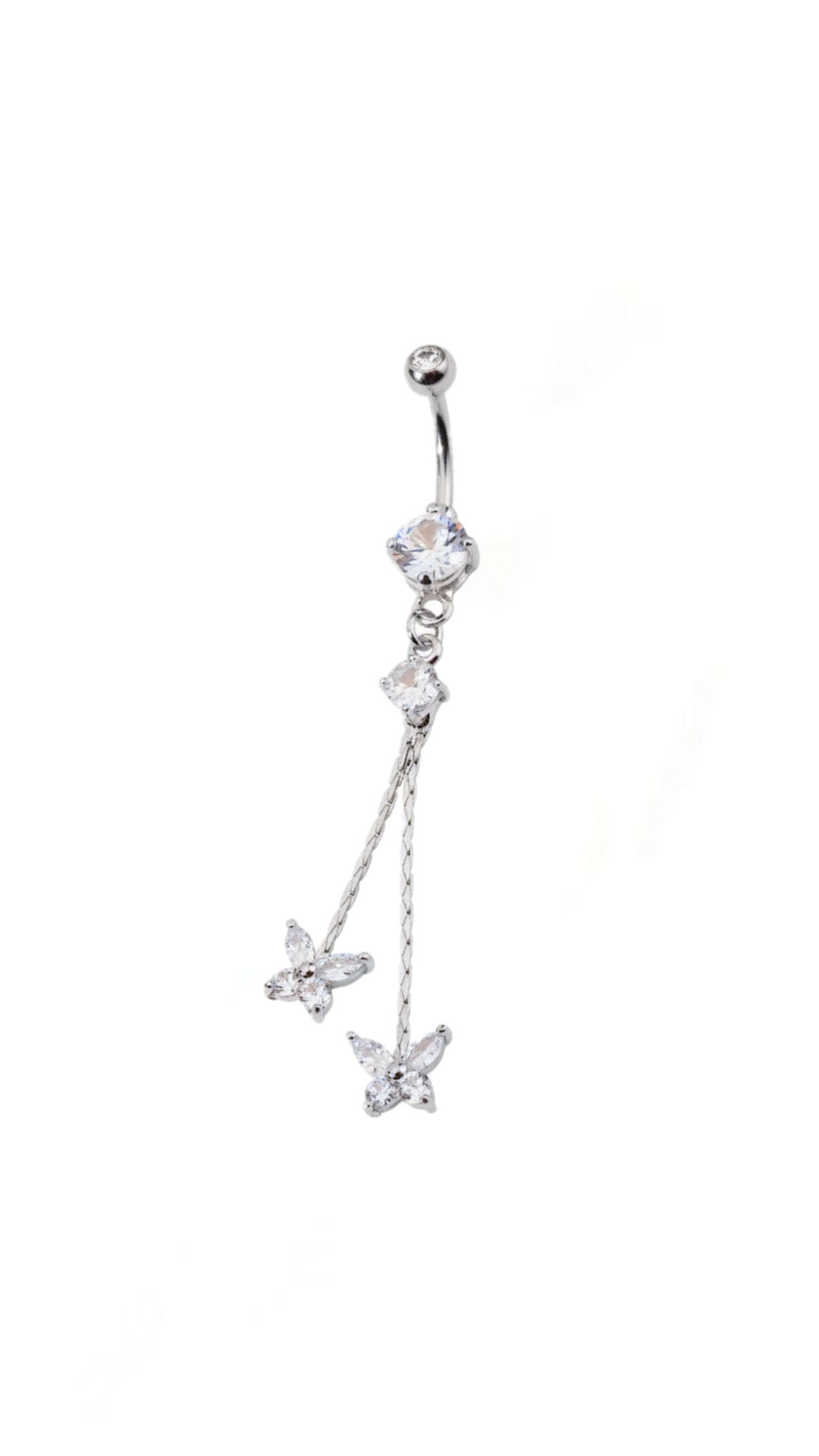 Butterfly Decor Belly Ring