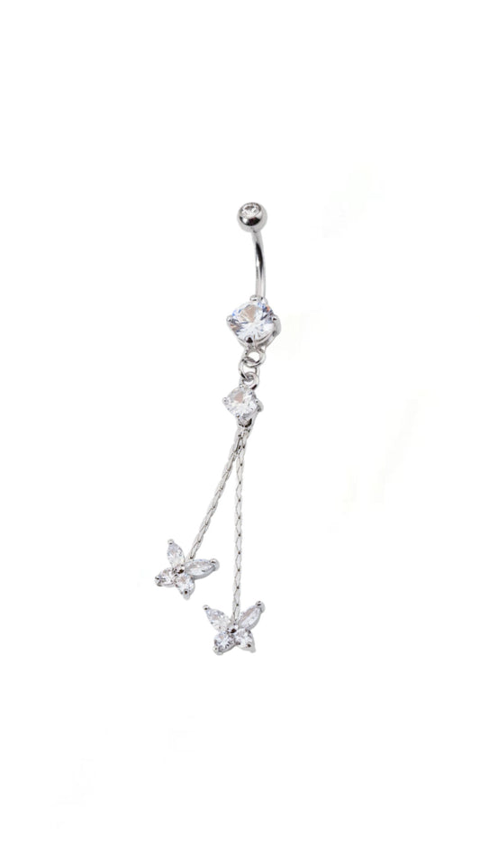 Butterfly Decor Belly Ring