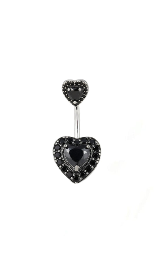 Heart Decor Navel Belly Ring