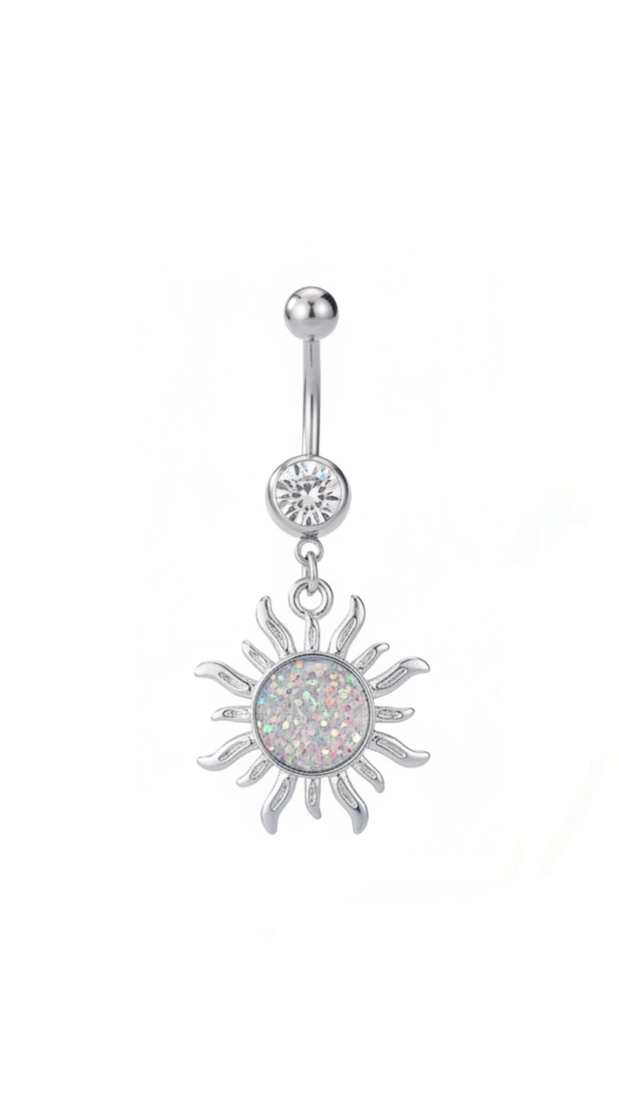 Sun Decor Navel Belly Piercing