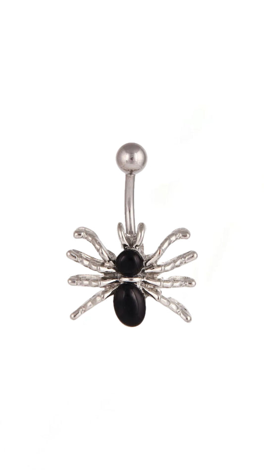 Spider Navel Belly Piercing