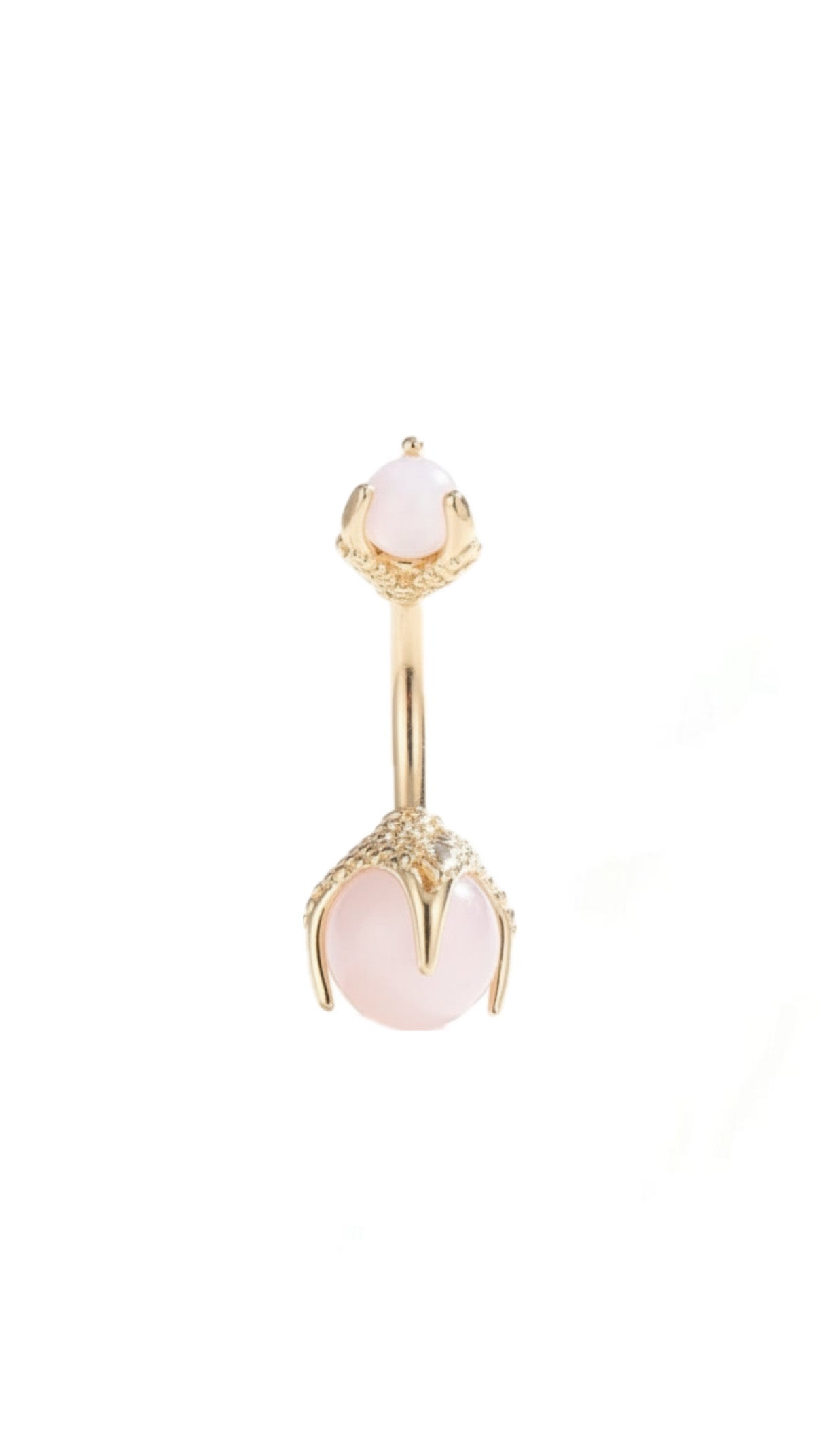 Dragon Claws Pearl  Decor Navel Belly Ring
