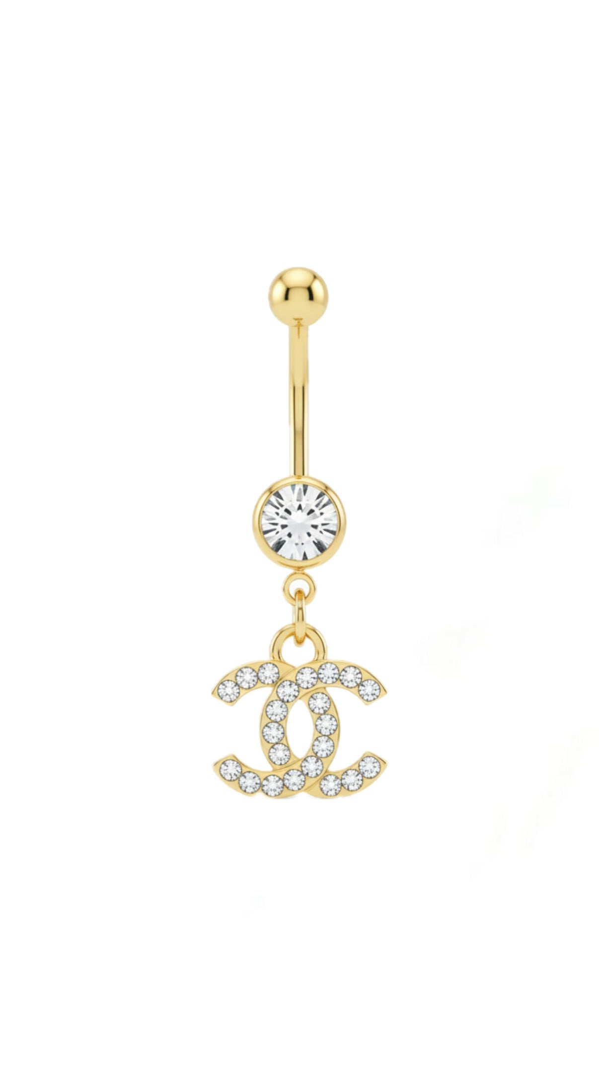 Chanel Design Belly Piercing