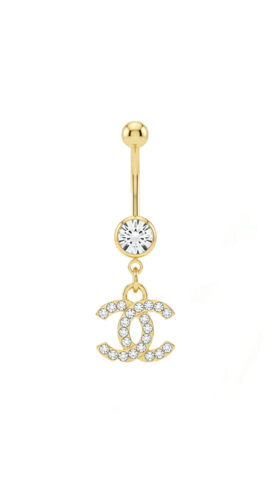 Chanel Design Belly Piercing
