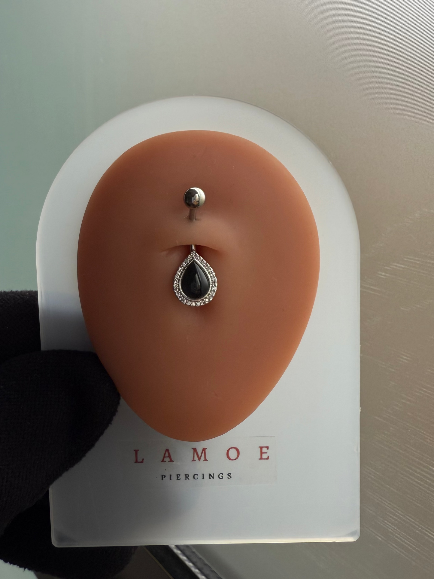 Water-drop Design Belly Ring