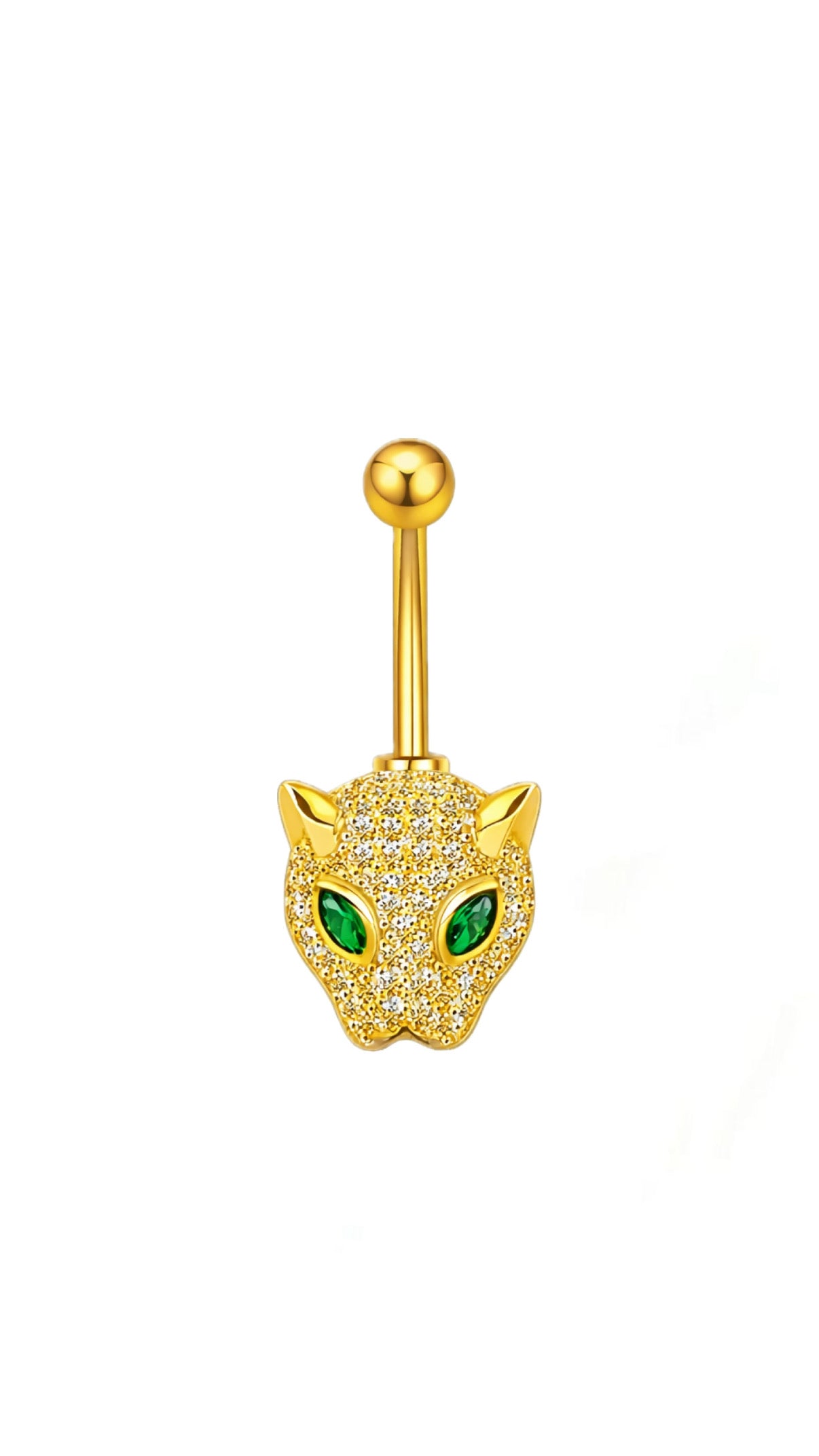 Leopard Belly Ring