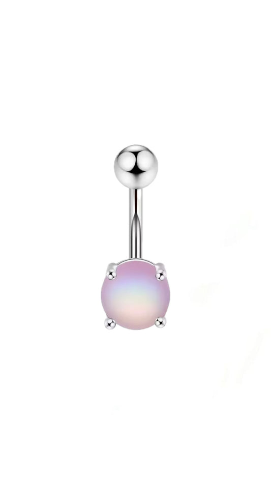 Basic Stone Belly Ring