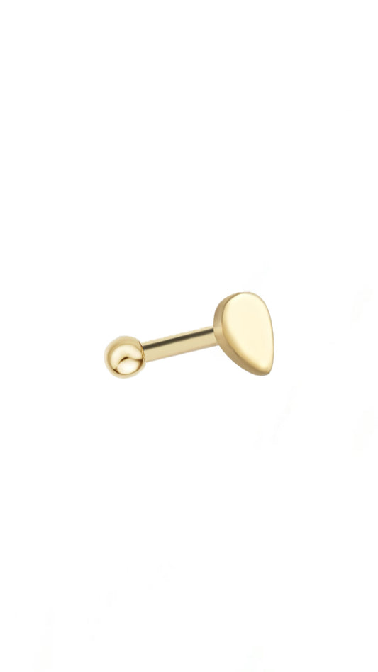 Single S925 Drop Ear Piercing
