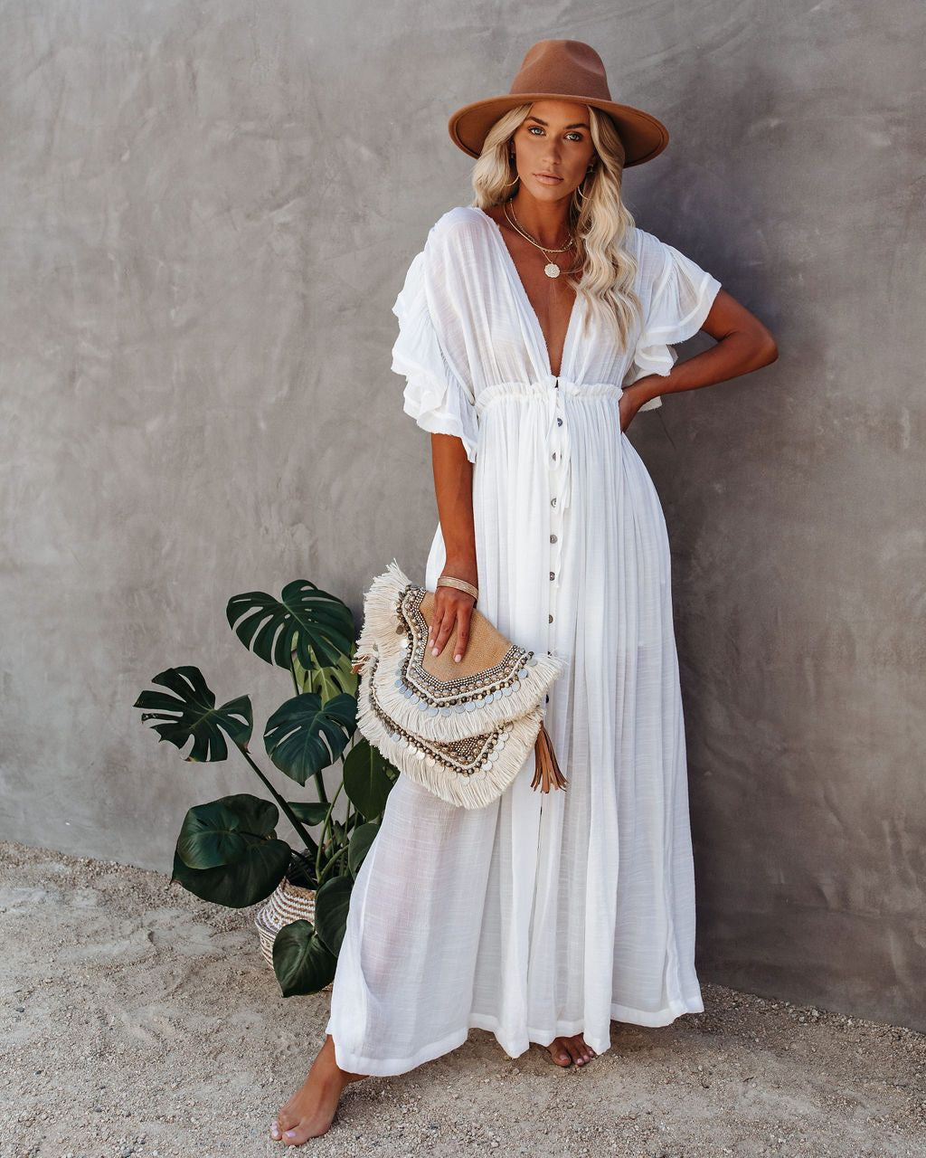 PEONY Dress Beachwear Cover Up