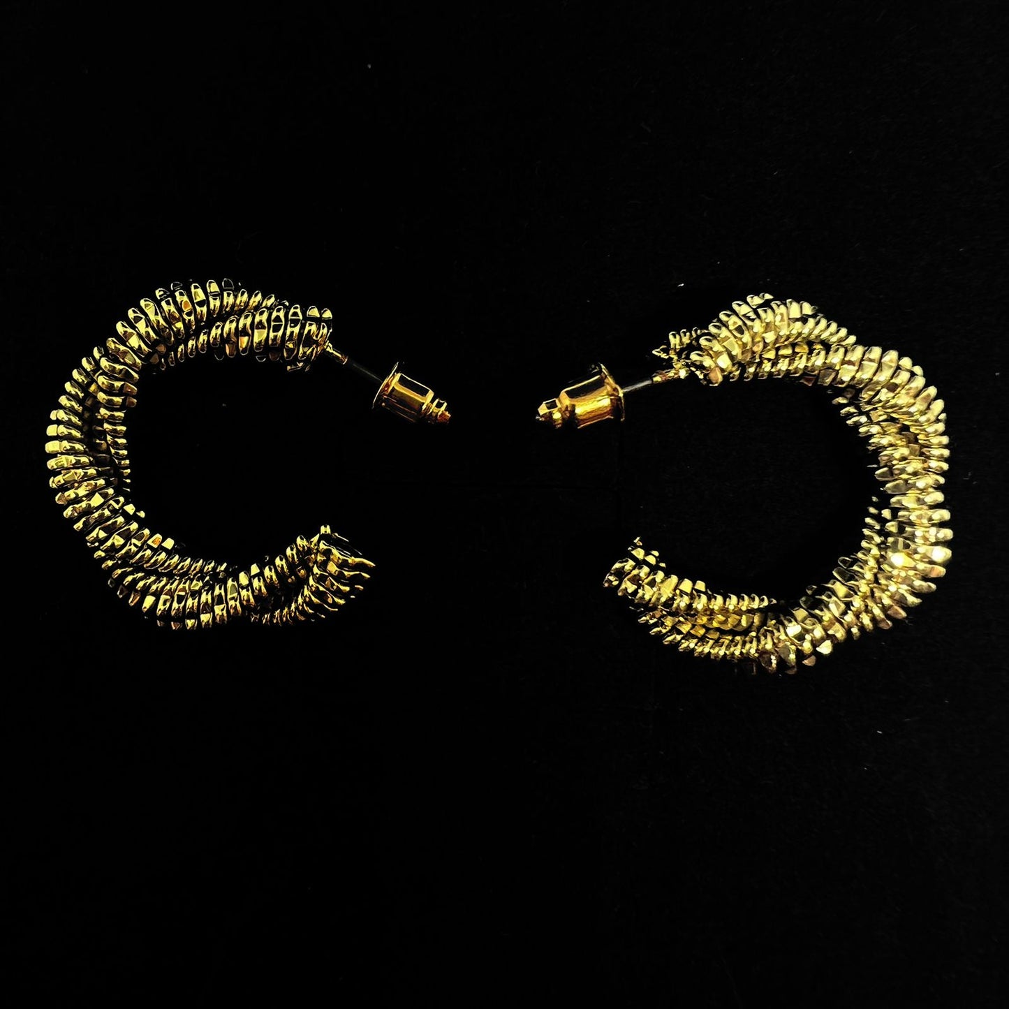 Twisted Hoop Winter Earring