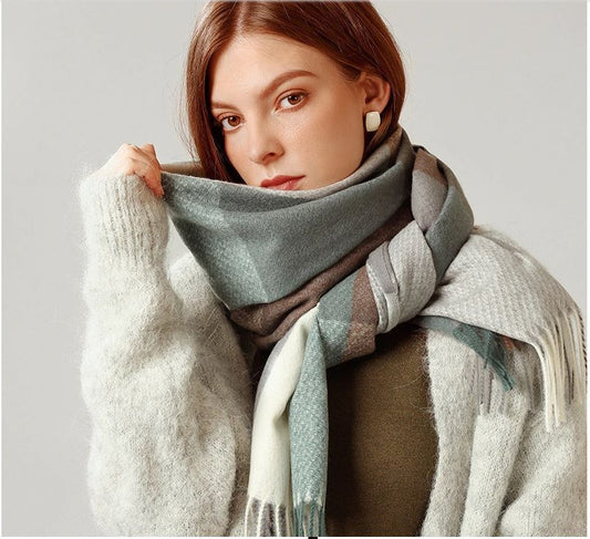 Green Arden Winter Scarf