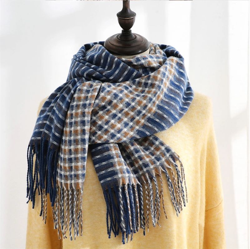 Zemira Denim Winter Scarf