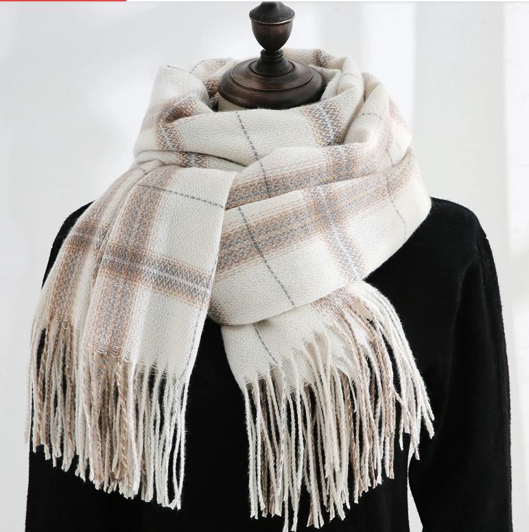 BEHTAN Snowy Winter Scarf