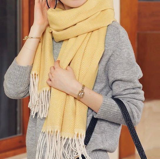 Vanadey Honey Winter Scarf