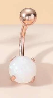 Ball Decor Naval Belly Ring