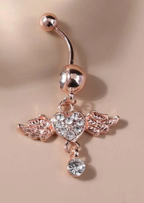 Angelic Heart Belly Ring