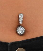 Strass Stones Belly Ring