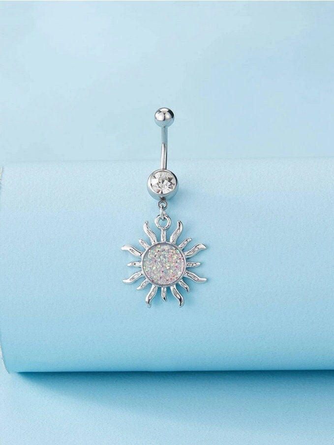 Sun Decor Navel Belly Ring